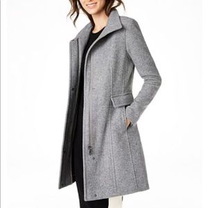 NWT Calvin Klein Grey Coat, size small